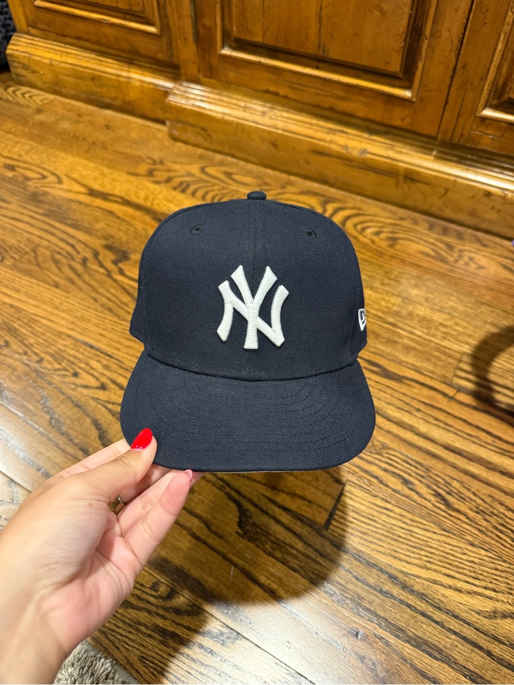 New Era Kids Navy New York Yankees Snapback Cap with White Logo